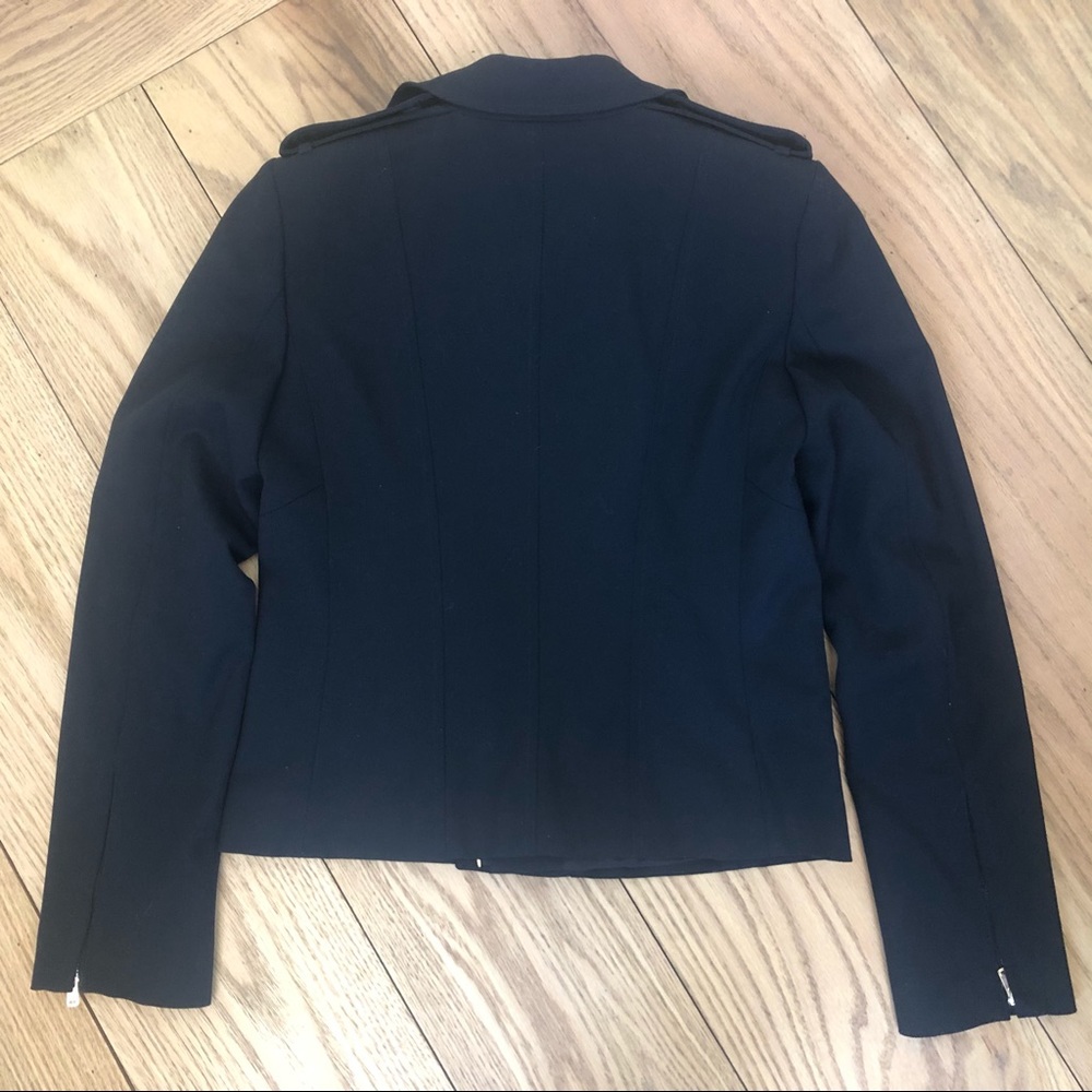 COPY - Ann Taylor black short zip coat . - Picture 4 of 8